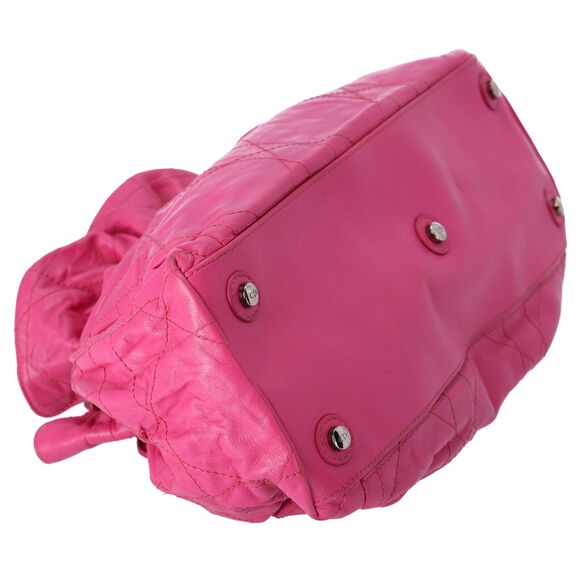 Christian Dior Le Trente Shoulder Bag Pink Quilted Leather - Picture 12 of 12